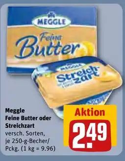 REWE MEGGLE Feine Butter oder Streichzart tilbud