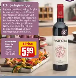 REWE Weinfreunde Monte da Pimenta tilbud