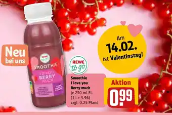 REWE Smoothie I love you Berry much tilbud