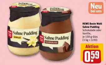 REWE REWE Beste Wahl Sahne Pudding tilbud