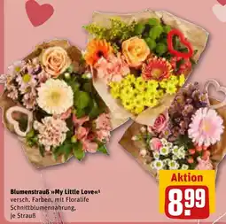 REWE Blumenstrauß My Little Love tilbud