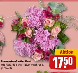 REWE Blumenstrauß Kiss Me tilbud