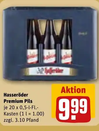 REWE Hasseröder Premium Pils tilbud