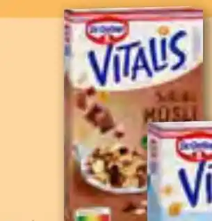 REWE Dr. Oetker Vitalis Schoko Müsli tilbud