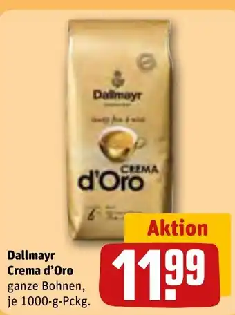 REWE Dallmayr Crema d'Oro tilbud