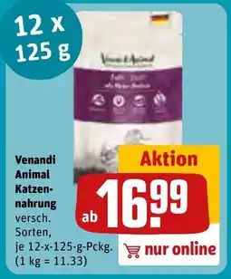 REWE VENANDI Animal Katzen- nahrung tilbud