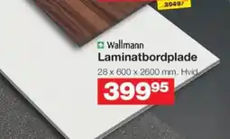 Bauhaus Wallmann Laminatbordplade tilbud