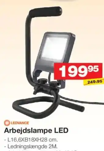 Bauhaus LEDVANCE Arbejdslampe LED tilbud