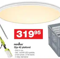 Bauhaus nordlux® Oja 42 plafond tilbud