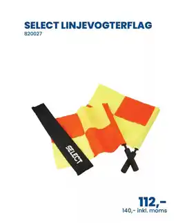 Sportigan Select linjevogterflag tilbud