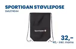 Sportigan Sportigan støvlepose tilbud