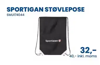 Sportigan Sportigan støvlepose tilbud