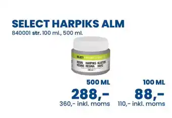 Sportigan Select harpiks alm tilbud