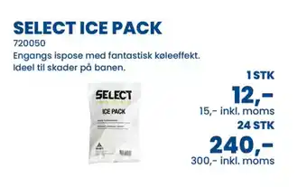 Sportigan Select ice pack tilbud