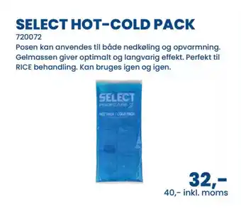 Sportigan Select hot-cold pack tilbud