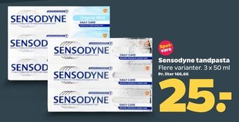 Sensodyne tandpasta