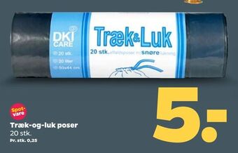 Netto Træk-og-luk poser tilbud