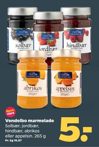 Netto Vendelbo marmelade tilbud