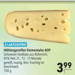 Citti Höhlengereifter Emmentaler AOP tilbud