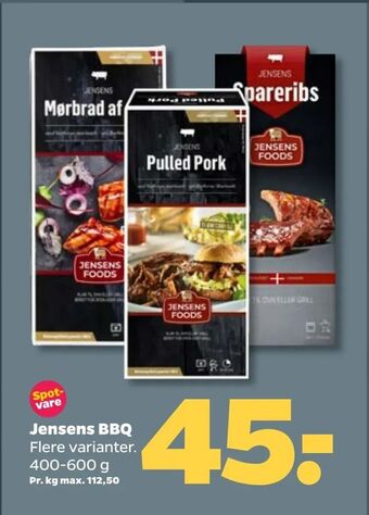 Netto Jensens BBQ tilbud