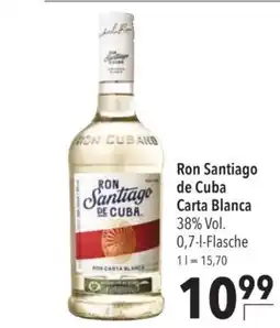 Citti Ron Santiago de Cuba Carta Blanca tilbud