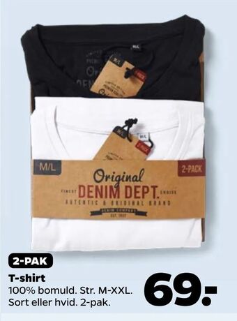 Netto T-shirt tilbud