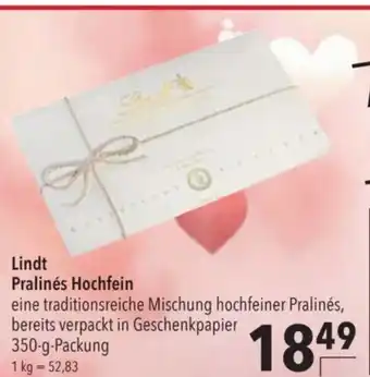 Citti Lindt Pralinés Hochfein tilbud