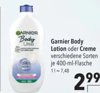 Citti Garnier Body Lotion oder Creme tilbud