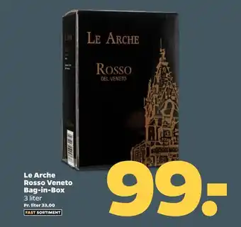 Netto Le Arche Rosso Veneto Bag-in-Box tilbud