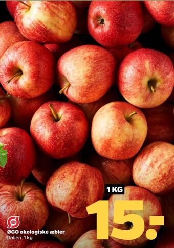 Netto ØGO økologiske æbler tilbud