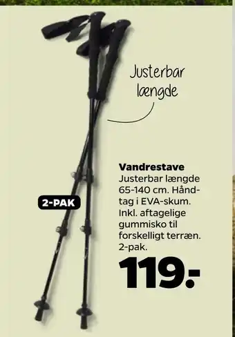 Vandrestave