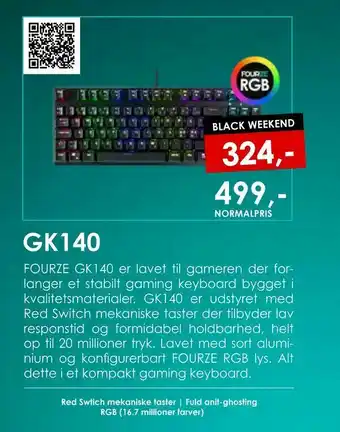 LabTech Data FOURZE Gk140 tilbud