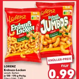 Kaufland DE LORENZ Erdnuss-locken tilbud