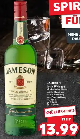 Kaufland JAMESON Irish whiskey tilbud