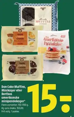 Coop 365 Dan Cake Muffins Minikager eller amerikanske pandekager tilbud