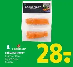 Coop 365 Lakseportioner tilbud