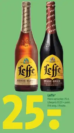 Coop 365 Leffe tilbud