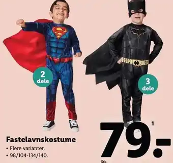 Lidl Fastelavnskostume tilbud