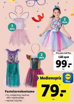 Lidl Fastelavnskostume tilbud