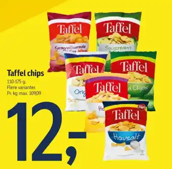 Føtex Taffel chips. tilbud