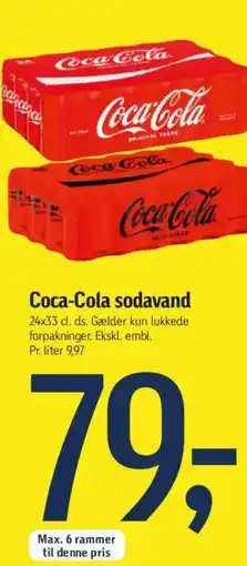 Føtex Coca-Cola sodavand tilbud