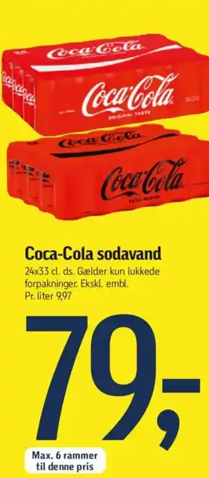 Føtex Coca-Cola sodavand tilbud