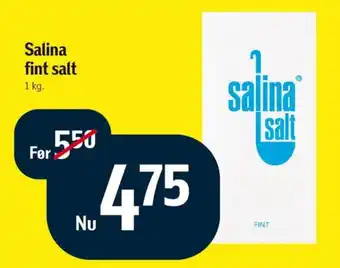 Føtex Salina fint salt tilbud