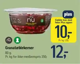 Føtex Granatæblekerner tilbud