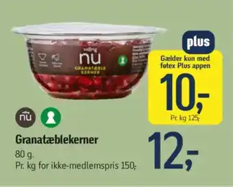 Føtex Granatæblekerner tilbud