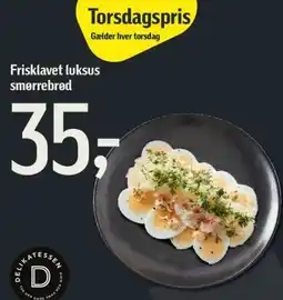 Føtex Frisklavet luksus smørrebrød tilbud