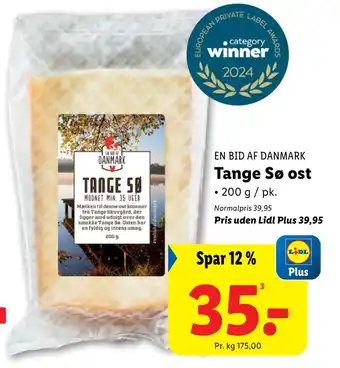 Lidl Tange Sø ost tilbud