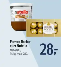 Føtex Ferrero Rocher eller Nutella tilbud