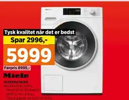 Power Miele VASKEMASKINE tilbud