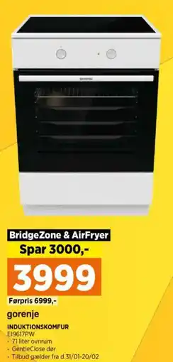 Power INDUKTIONSKOMFUR tilbud